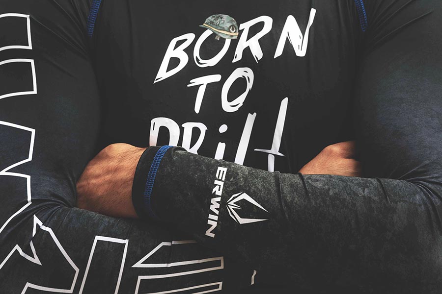 BTD - Born to Drill Long Rashguard - immagine 5