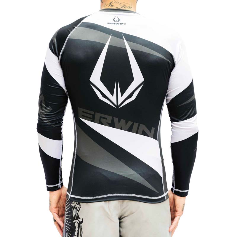BJJ Black Long Rashguard - immagine 5